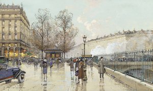 Boulevard Pereire, Pariisi tekijältä Eugene Galien Laloue