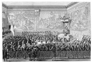 Parlamentin kokous, Versailles 1776, 1885.