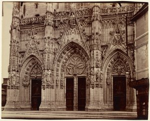 Abbeville, Saint-Vulfran tekijältä Eugène Atget