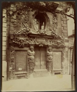 Hôtel Fieubet, Quai des Célestins tekijältä Eugène Atget