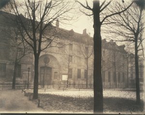 Hôtel Scipion Sardini, Rue Scipion tekijältä Eugène Atget