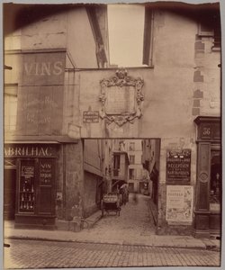 Impasse Barbette tekijältä Eugène Atget