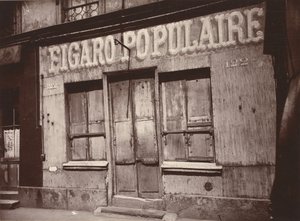 [Le Figaro populaire, Boulevard de la Villette 122] tekijältä Eugène Atget