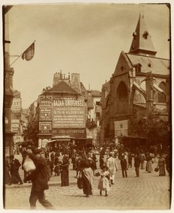 [Place Saint-Médard] tekijältä Eugène Atget