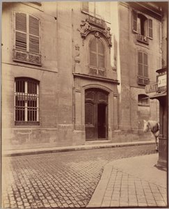 Saint-Merrin pappila, Rue de la Verrerie tekijältä Eugène Atget