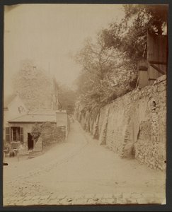 Rue Saint-Vincent, Montmartre tekijältä Eugène Atget