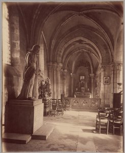 Saint-Julien-le-Pauvre tekijältä Eugène Atget