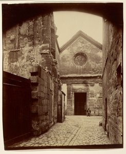 St. Julien le Pauvren portaali tekijältä Eugène Atget
