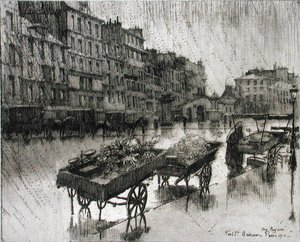 St. Antoine, teoksesta "Du Ier au XXeme: Les Arrondissements de Paris...", julkaistu 1903 (etsaus) tekijältä Eugene Bejot