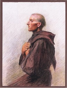 Pastari Burnard of Quintavelle, 1919 tekijältä Eugene Burnand