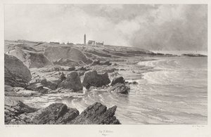 Cape St. Mathieu, 1846. tekijältä Eugene Ciceri