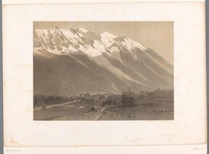 Näkymä Chamonix