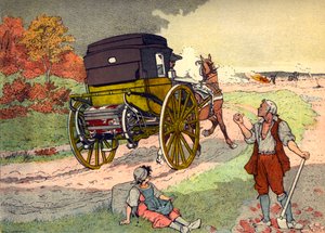 Travel Cariole Ludvig XV:n aikana