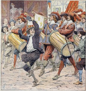 Illustration for "Vint ans apres" (Kaksikymmentä vuotta sen jälkeen)