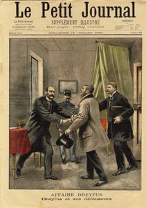 Le Petit Journal, joka koskee Dreyfus-tapausta, 1899.