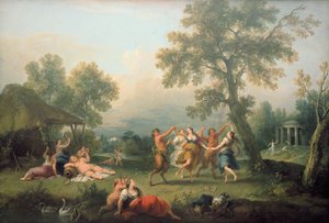 "Lever de la Coquette", n. 1840 tekijältä Eugene Deveria