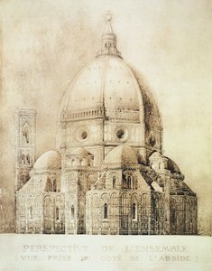 Firenzen katedraali idästä, teoksesta "Fragments d