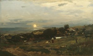 E. Dücker, auringonlasku tekijältä Eugene Gustav Dücker