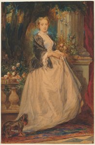 Madame Thomasin muotokuva (syntynyt Camille Boucher) tekijältä Eugene Isabey
