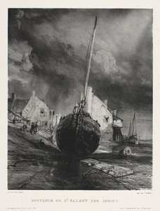 Kuusi merijalkaväkeä: Pyhä Valéry sur Sommen matkamuisto, 1833.