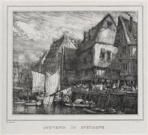 Matkamuistot: Bretagnen matkamuisto, levy 5, 1832.