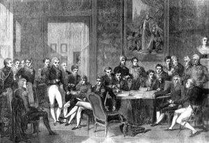 Wienin kongressi, 1856. tekijältä Eugene Isabey