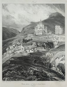 Kuvankauniita ja romanttisia matkoja muinaisessa Ranskassa, Auvergnessa..., 1831. tekijältä Eugene Isabey