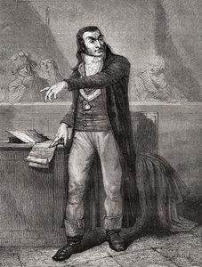 Antoine Quentin Fouquier-Tinville (1746-95), kaiverrus Blanpain