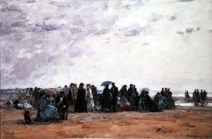 Merenrantavesipaikka tekijältä Eugene Louis Boudin