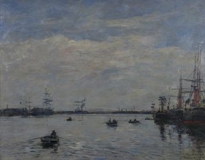 Le Havre, 1888 tekijältä Eugene Louis Boudin