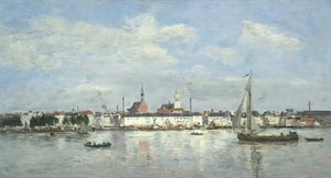 Antwerpenin laituri tekijältä Eugene Louis Boudin