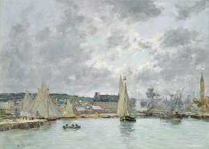 Trouvillen satama, 1880