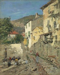 Villefranche tekijältä Eugene Louis Boudin