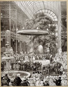 Lami avasi vuoden 1851 maailmannäyttelyn Lontoossa. tekijältä Eugene Louis Lami