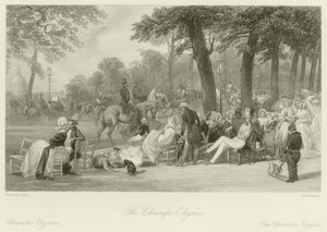 Champs Elysees tekijältä Eugene Louis Lami