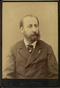 Camille Saint-Saens, ranskalainen säveltäjä, kapellimestari, urkuri ja pianisti, 1800-luvun loppu