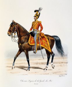 Kuninkaan kaartin kevyet hevoset, 1814-15