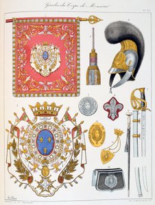 Monsieurin henkivartijat, Insignia tekijältä Eugene Titeux