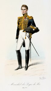 Kuninkaan Logisin marsalkka, 1814-30 tekijältä Eugene Titeux