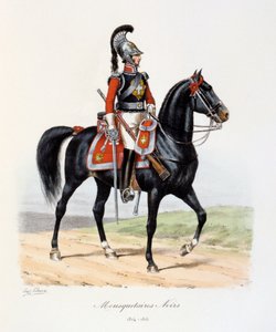 Mustat muskettisoturit, 1814-15