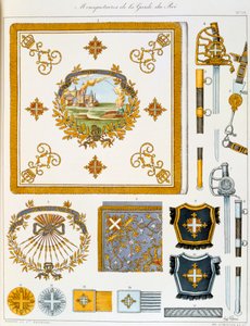 Kuninkaan kaartin muskettisoturit, Insignia