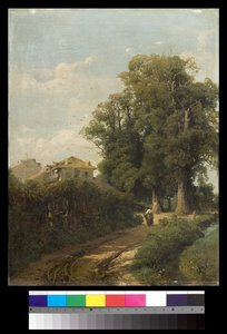 Magolfan pesijättären Milanon ympäristö, 1870.