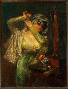 Maja ja ruusu tekijältä Eugenio Lucas Velazquez