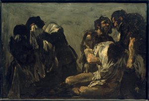 Rachel ja veljet Jakobs tekijältä Eugenio Lucas Velázquez