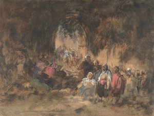 Arabit lepäävät, 1817-70. tekijältä Eugenio Lucas Villamil