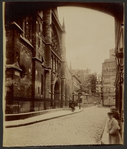 [Saint-Séverinin kirkko] tekijältä Eugène Atget