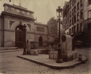 LÉcole Polytechniquen suihkulähde, 1902. tekijältä Eugène Atget