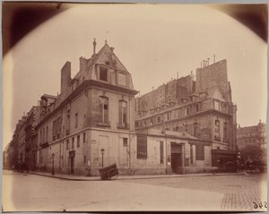 Hôtel du Marquis de Paroy, 83 rue Charlot tekijältä Eugène Atget