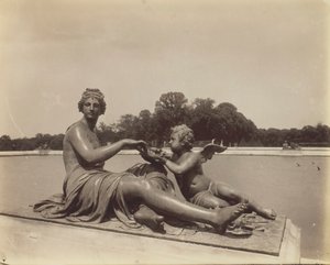 Versailles, Corner of Park, 1901. tekijältä Eugène Atget