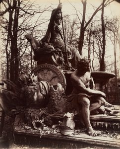 Versailles, voittoisan Ranskan suihkulähde, 1904. tekijältä Eugène Atget